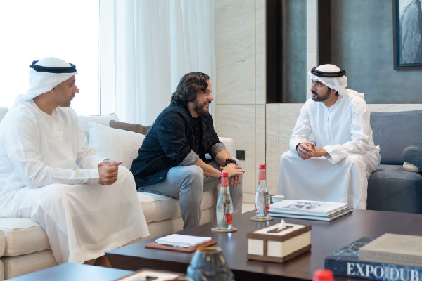 Hamdan bin Mohammed Meets Colossal Biosciences CEO