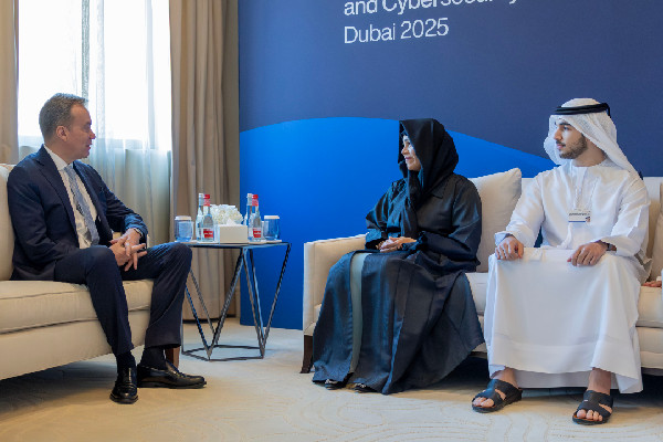 Latifa bint Mohammed Meets WEF President