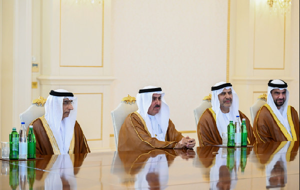 Azerbaijan and UAE Leaders Meet in Baku