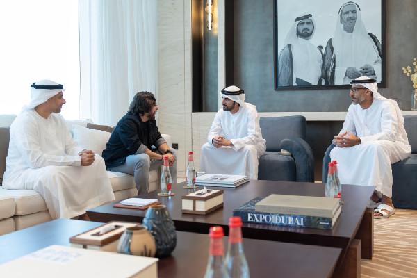 Hamdan bin Mohammed Meets Colossal Biosciences Founder