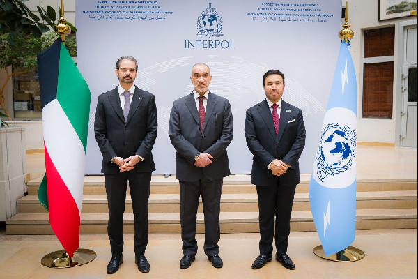 Sheikh Fahad Receives INTERPOL Medal