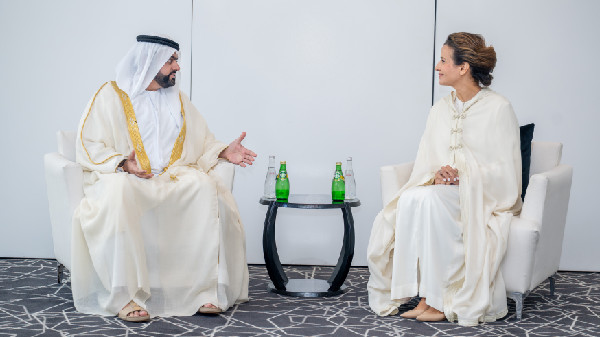 Fujairah Crown Prince Meets Leaders in Rabat