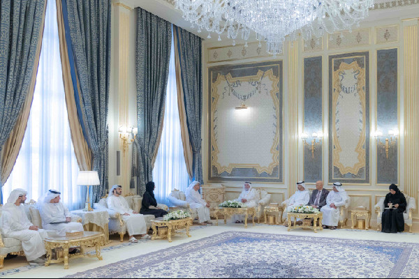 Sharjah Ruler Meets Acting Minister of Higher Education