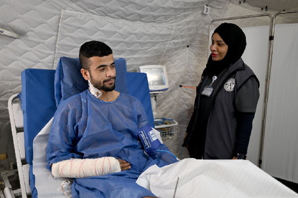 UAE Floating Hospital Performs Surgery for Patient