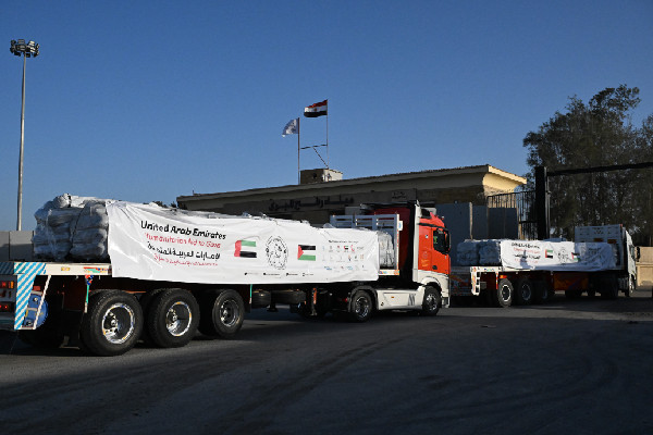 UAE Sends Aid Convoys to Gaza