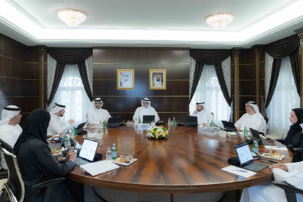 Crown Prince Meets Sharjah Media Council Members