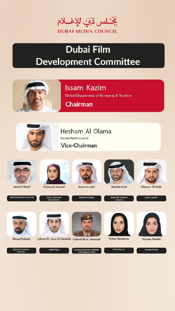 Committees Established for Film and Gaming in Dubai Committees Established for Film and Gaming in Dubai