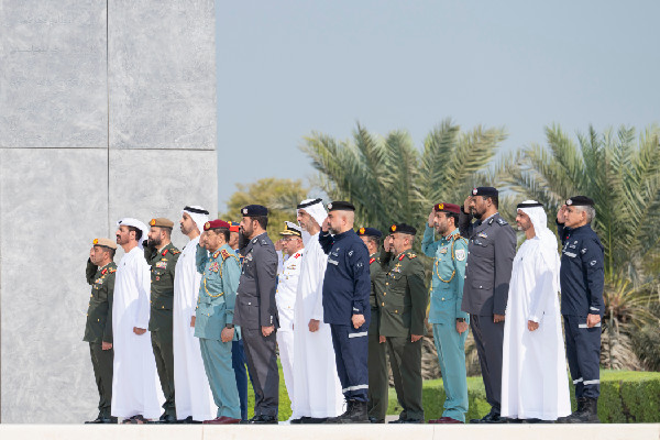 Theyab bin Zayed Marks Martyrs' Day Vigil