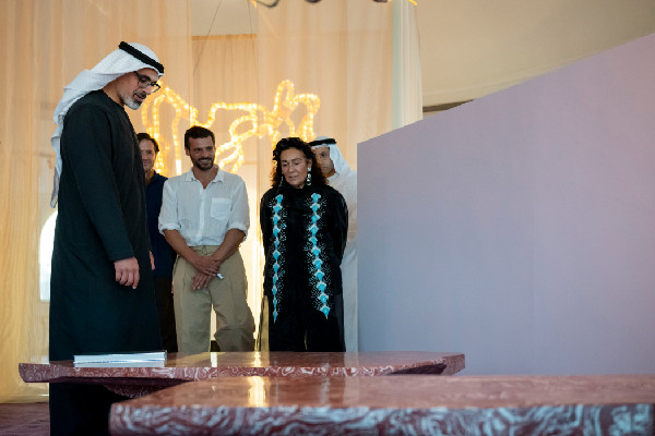 Khaled bin Zayed Visits Nomad Abu Dhabi Exhibition