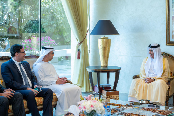 RAK Ruler Meets Banking Delegations Today