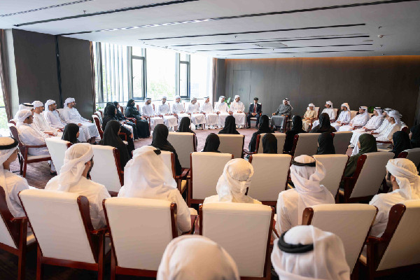 Theyab bin Zayed Meets Emirati Students in China