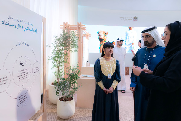 Sheikh Mohammed Visits National Identity Exhibition