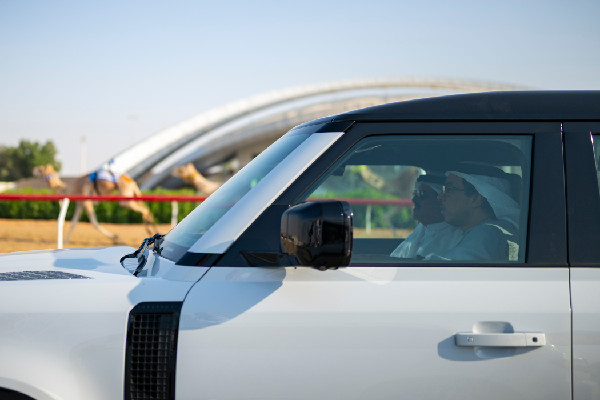 Mansour bin Zayed at Zayed Camel Race