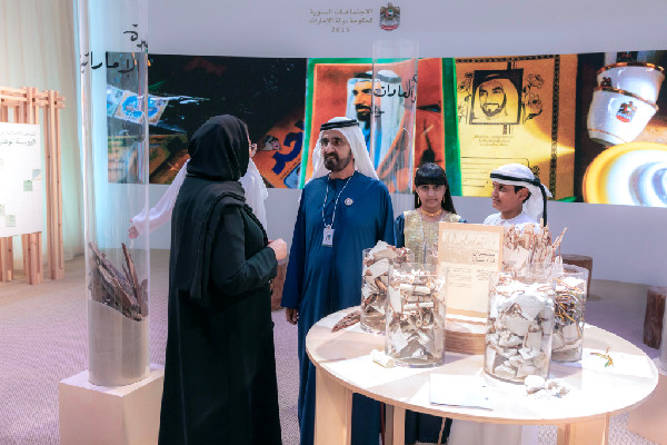 Sheikh Mohammed Visits National Identity Exhibition