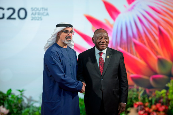 Crown Prince of Abu Dhabi at G20 Summit