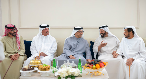 Mansour bin Zayed at Zayed Camel Race