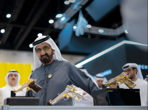 Mohammed bin Rashid at Hunting Expo 2025