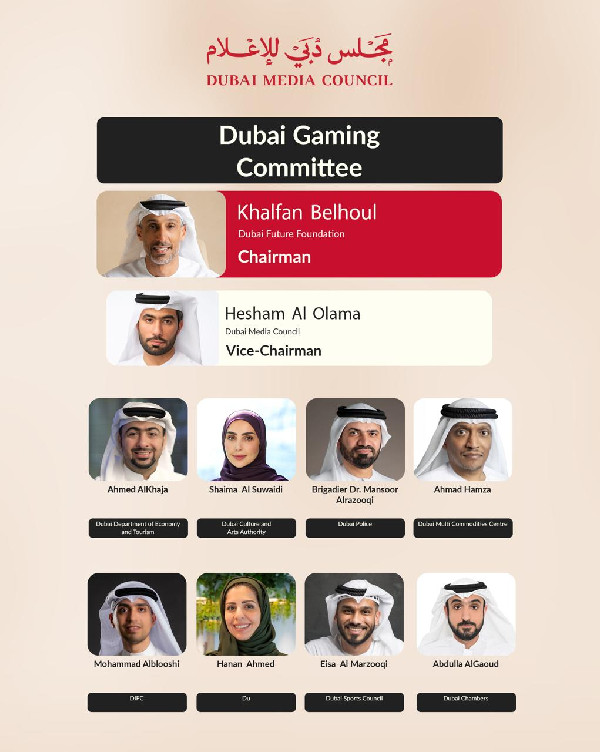 Committees Established for Film and Gaming in Dubai Committees Established for Film and Gaming in Dubai