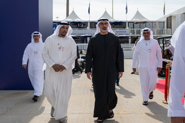 Khaled bin Zayed Visits Dubai Airshow 2025