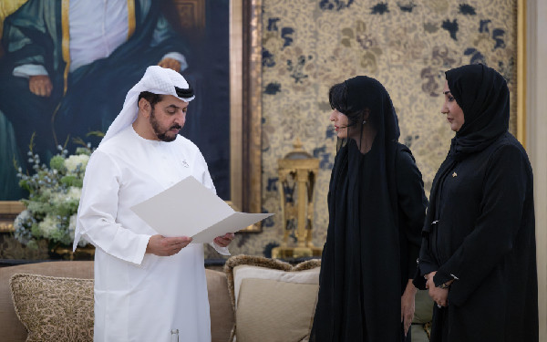 Hamdan bin Zayed Meets IUCN Congress Team