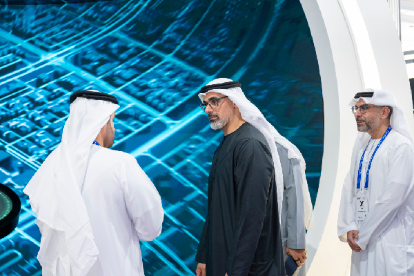 Khaled bin Zayed at DriftX Exhibition