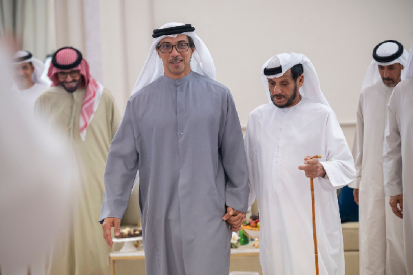 Mansour bin Zayed at Zayed Camel Race