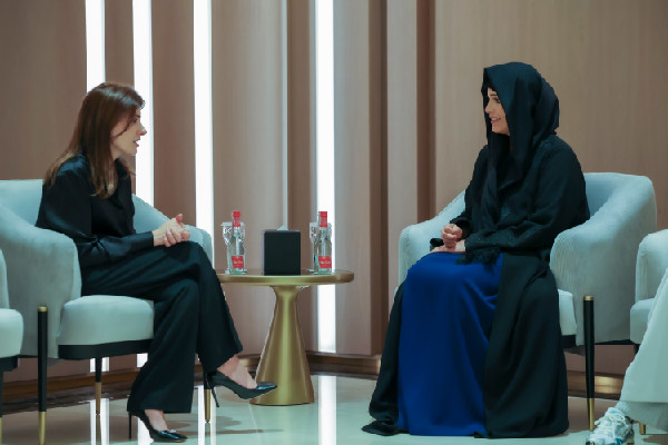 Latifa bint Mohammed Meets Uzbekistan Leader