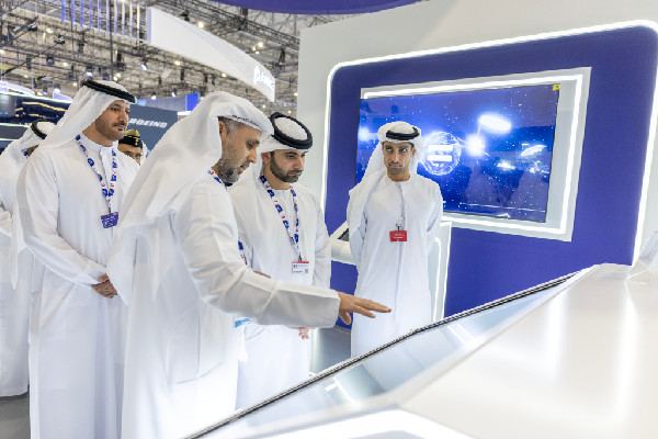 Mansoor bin Mohammed Tours Dubai Airshow 2025
