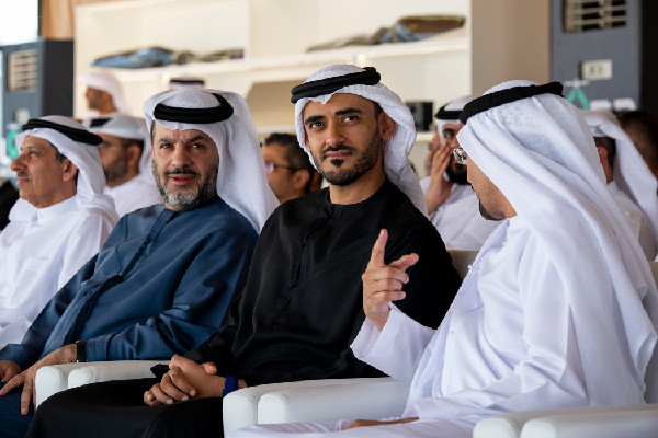 Zayed bin Mohammed Witnesses Heli Aircraft Flight