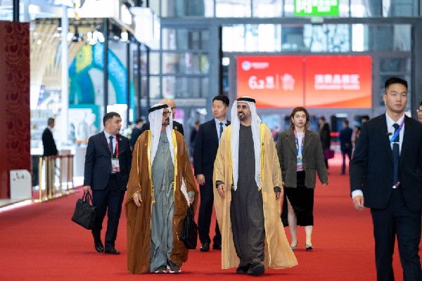 UAE's Theyab bin Zayed at China Import Expo
