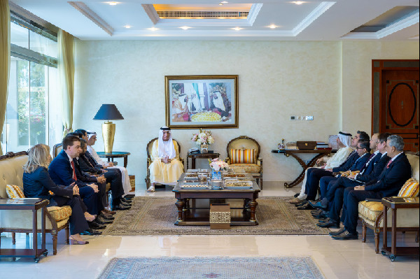 RAK Ruler Meets Banking Delegations Today