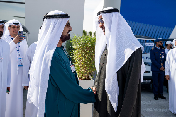 UAE President Reviews Innovations at Airshow