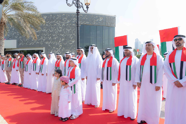 Sharjah Crown Prince Celebrates Flag Day