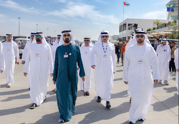Mohammed bin Rashid Visits Dubai Airshow 2025
