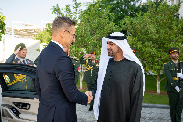 UAE and Finland Discuss Cooperation Relations