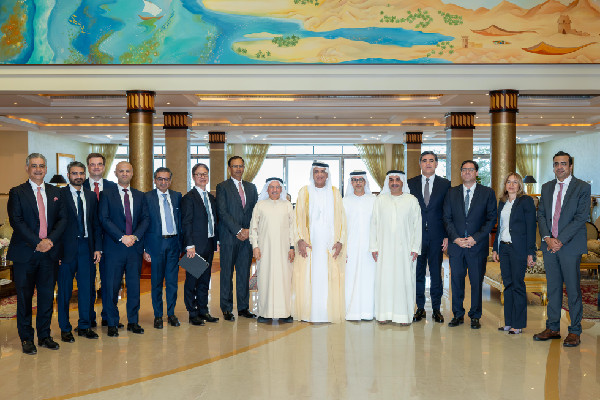 RAK Ruler Meets Banking Delegations Today