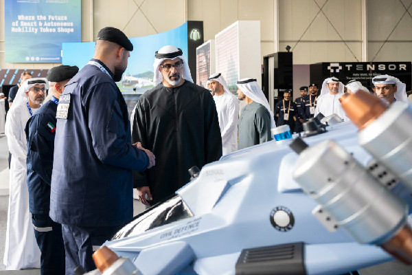Khaled bin Zayed at DriftX Exhibition