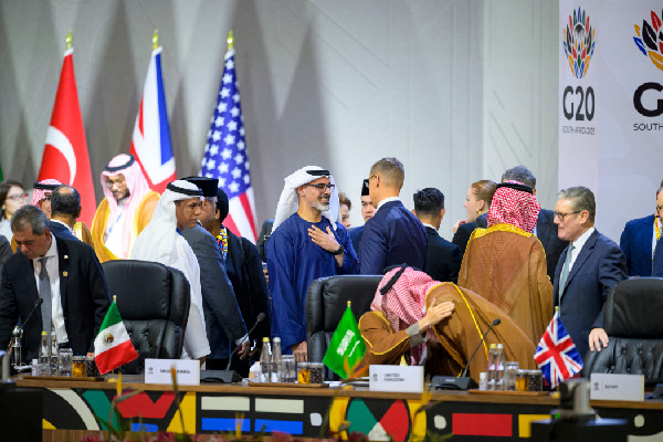 Crown Prince of Abu Dhabi at G20 Summit
