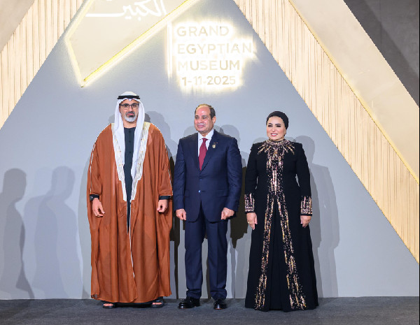 UAE Crown Prince Attends Museum Opening