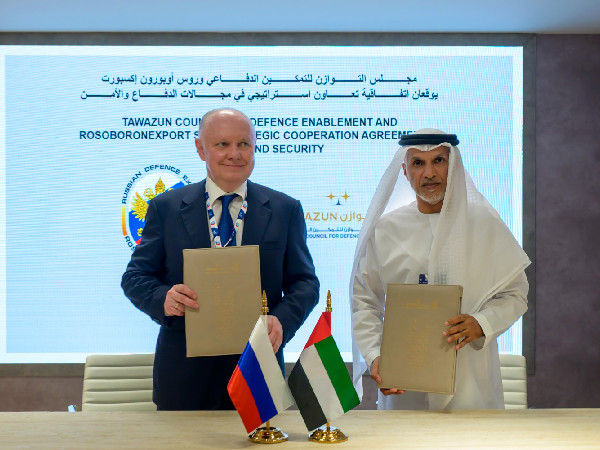 Tawazun and Rosoboronexport Sign Defence Agreement