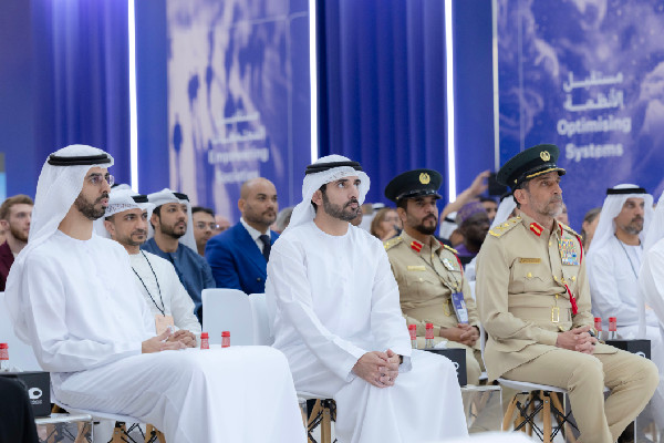 Hamdan bin Mohammed at Dubai Future Forum
