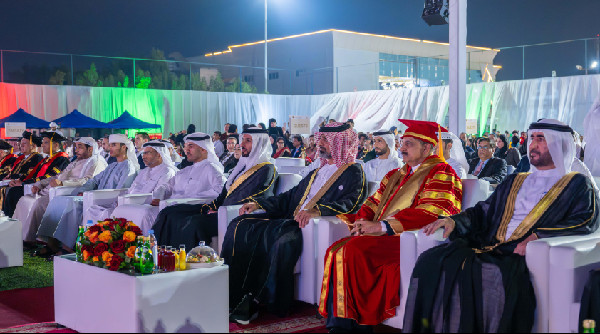 Ajman Crown Prince Attends GMU Graduation