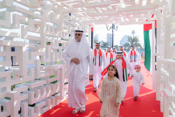 Sharjah Crown Prince Celebrates Flag Day