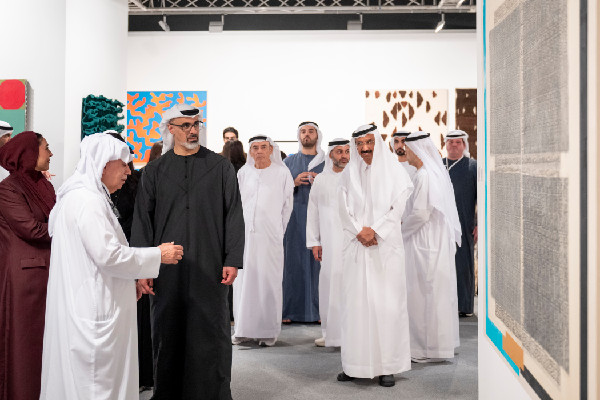 Khaled bin Mohamed Opens Abu Dhabi Art Exhibition
