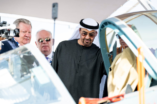 UAE President Reviews Innovations at Airshow