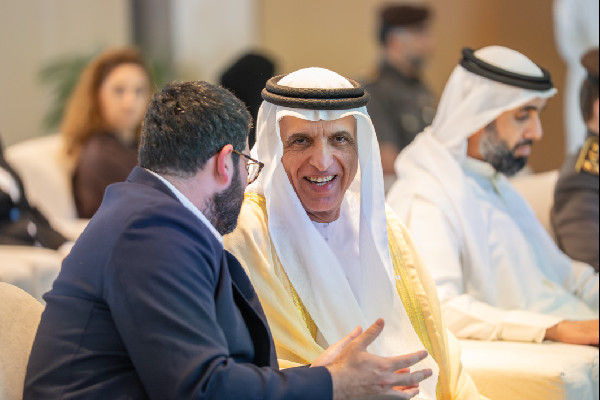 Saud bin Saqr at Wafa CEO Forum