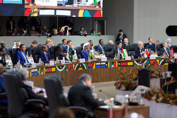Crown Prince of Abu Dhabi at G20 Summit