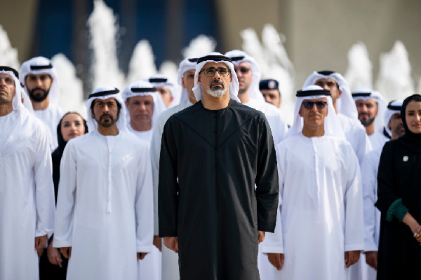 Sheikh Khalid Celebrates UAE Flag Day