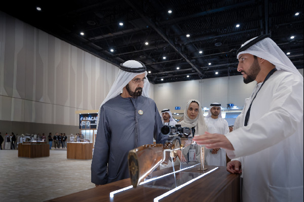 Mohammed bin Rashid at Hunting Expo 2025