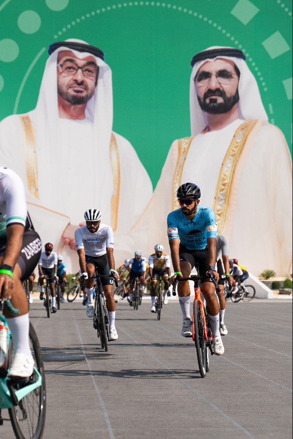 Mohammed bin Rashid at Al Salam Security Race